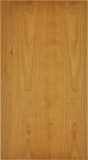 Grain-matched wood door in Cherry