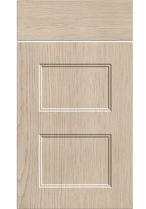 Aldridge door in Cremona Oak Cotta
