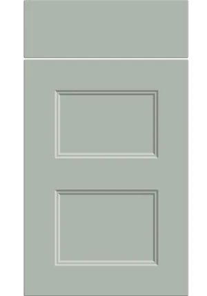 Aldridge door in Matt Pistachio Green