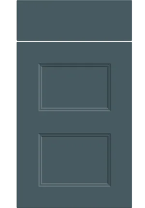Aldridge door in Supermatt Alby Blue