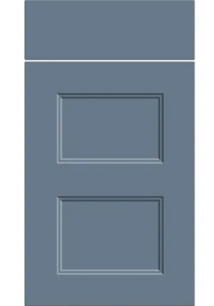 Aldridge door in Supermatt Misty Blue