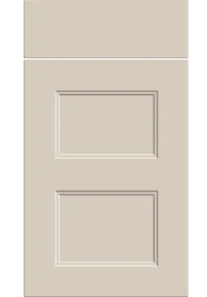 Aldridge door in Supermatt Oatmeal
