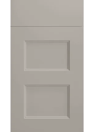 Aldridge door in Supermatt Pebble