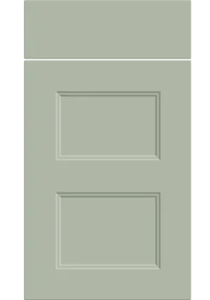 Aldridge door in Supermatt Sage Green