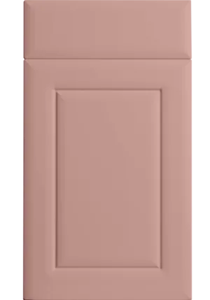 Ashford door in Supermatt Blush Pink