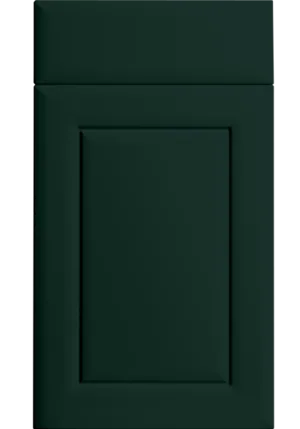 Ashford door in Supermatt Fir Green