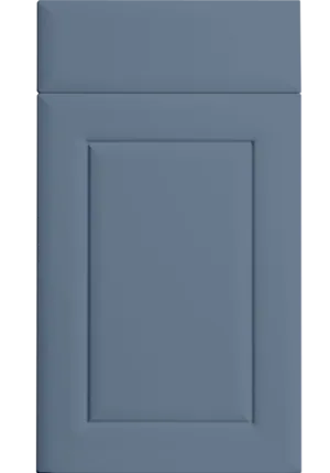 Ashford door in Supermatt Misty Blue