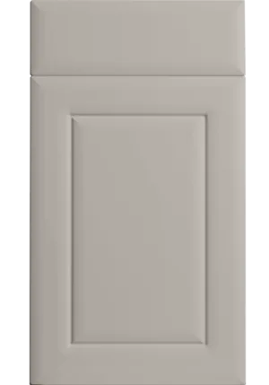 Ashford door in Supermatt Pebble