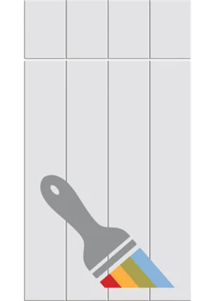 Austin door in Paintable