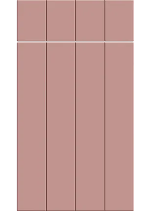 Austin door in Supermatt Blush Pink