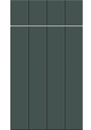 Austin door in Supermatt Kombu Green