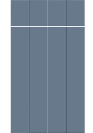 Austin door in Supermatt Misty Blue