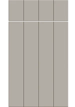 Austin door in Supermatt Pebble