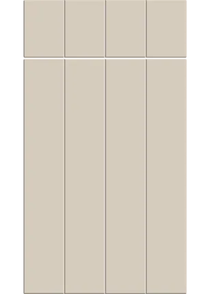 Austin door in Supermatt Taupe Grey