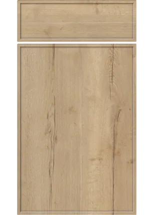 Aysgarth door in Halifax Natural Oak