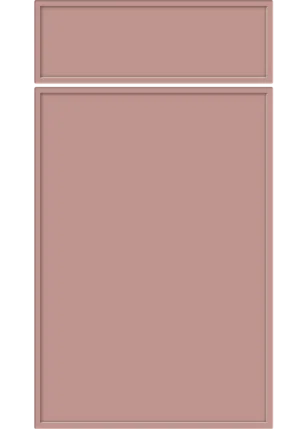 Aysgarth door in Supermatt Blush Pink