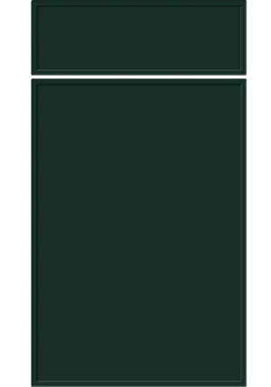 Aysgarth door in Supermatt Fir Green