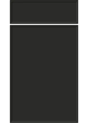 Aysgarth door in Supermatt Graphite