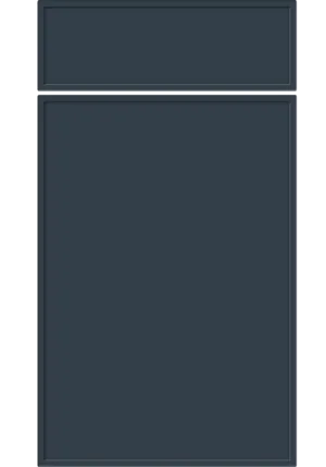 Aysgarth door in Supermatt Indigo Blue