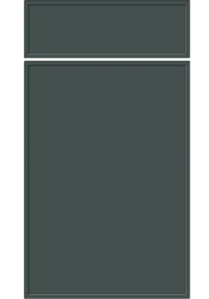 Aysgarth door in Supermatt Kombu Green