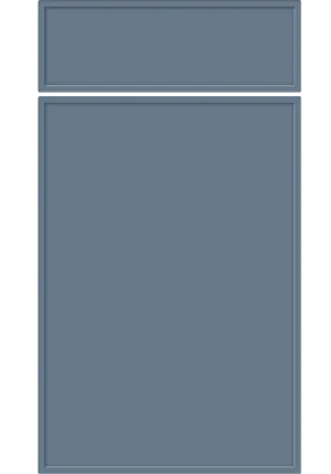 Aysgarth door in Supermatt Misty Blue