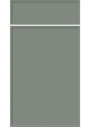 Aysgarth door in Supermatt Sage Green