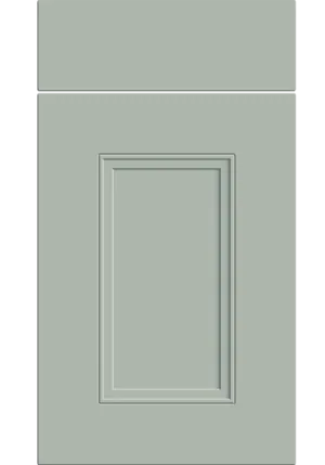 Buxton door in Matt Pistachio Green
