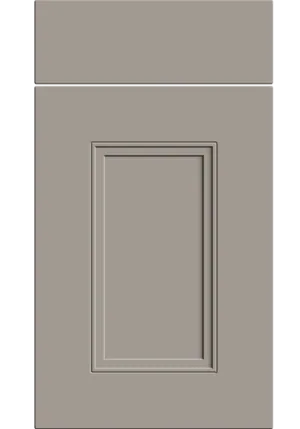 Buxton door in Matt Stone Grey