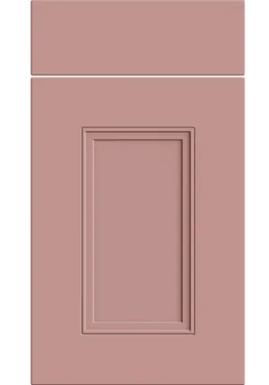 Buxton door in Supermatt Blush Pink