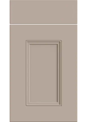 Buxton door in Supermatt Cashmere
