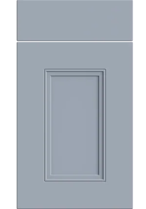 Buxton door in Supermatt Denim