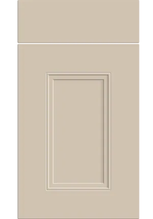 Buxton door in Supermatt Macademia