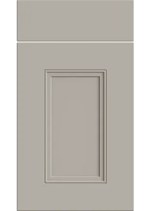 Buxton door in Supermatt Pebble