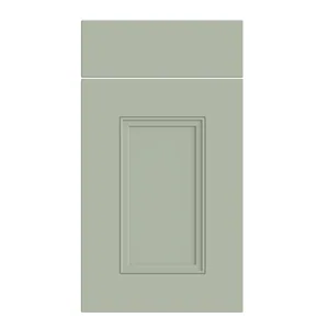Buxton door in Supermatt Sage Green