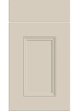 Buxton door in Supermatt Taupe Grey