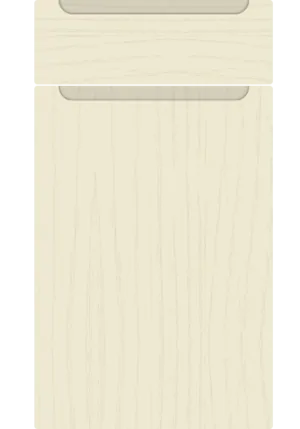 Carlton door in Paintflow Matt Cream