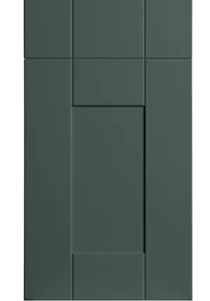 Carlton door in Paintflow Matt Fir Green