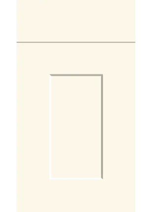 Carrick door in Antique White