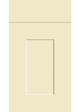Carrick door in High Gloss Cream