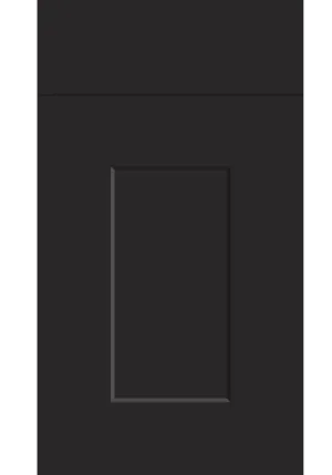Carrick door in Matt Black