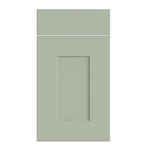 Carrick door in Matt Sage Green