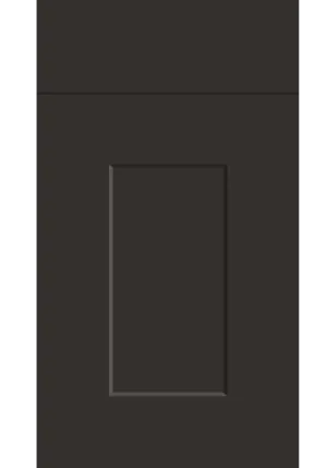 Carrick door in Supermatt Graphite