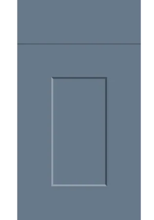 Carrick door in Supermatt Misty Blue