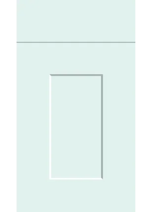 Carrick door in Supermatt Scandinavian Blue