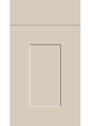 Carrick door in Supermatt Taupe Grey