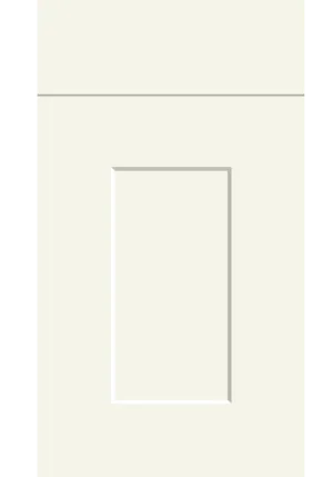Carrick door in Supermatt White Grey