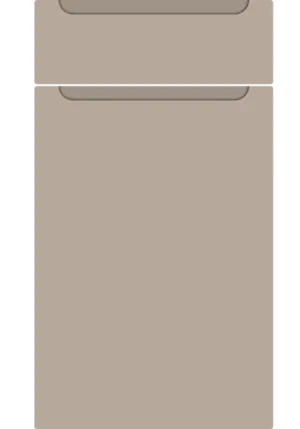 Chelsea door in Supermatt Cashmere
