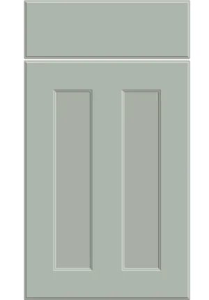 Chester door in Matt Pistachio Green