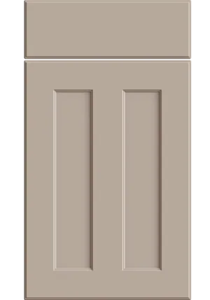Chester door in Supermatt Cashmere