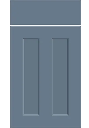 Chester door in Supermatt Misty Blue